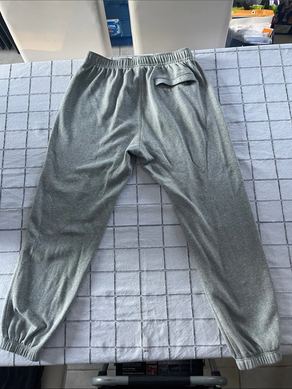 Nike Gray Men’s Athletic Joggers with Elastic Waistband